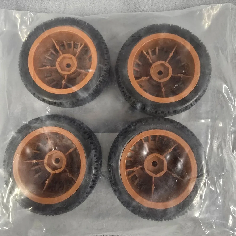 Lifehead 2.68 inch RC Tires Wheels 12mm Hex for Kyosho Fazer MK2 4pc Set Remote